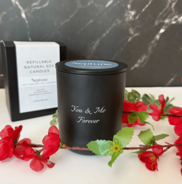 Large Personalised Candle